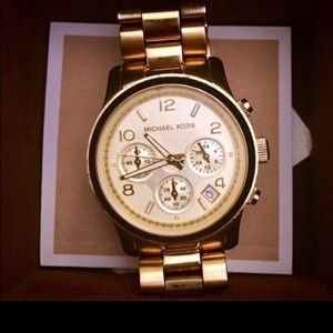 Gold Michael Kors Watch